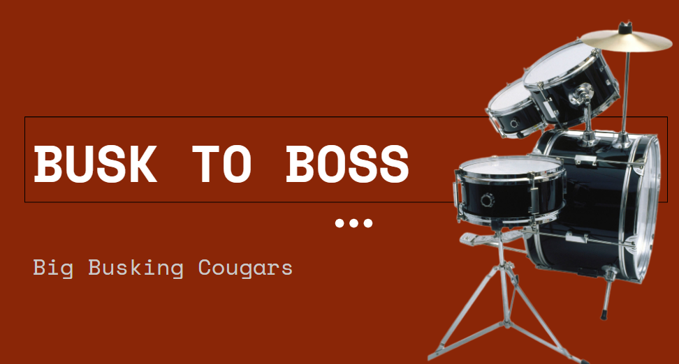 Busk to Boss virtual reality drumming experience